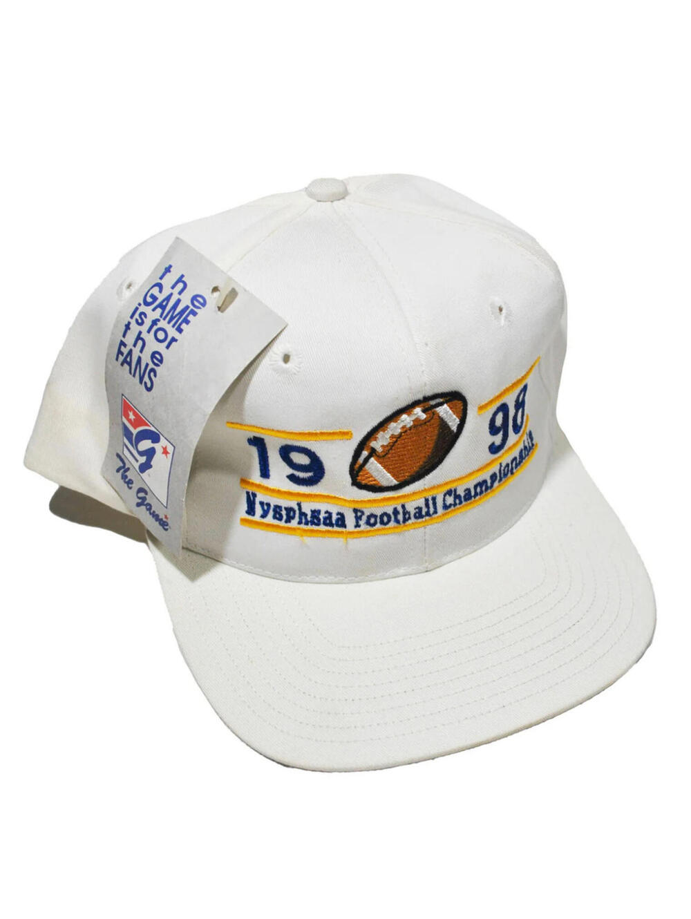 Vintage 1998 Nysphsaa New York Football The Game 90s Snapback New With Tags